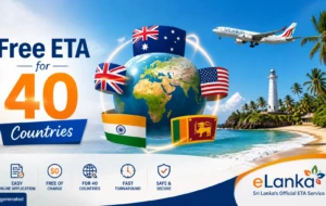 Sri Lanka Officially Opens Free 30-Day ETA Access to 40 Countries from May 25