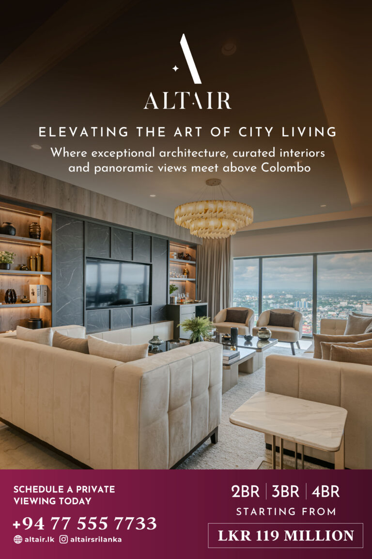 Altair Colombo – Luxury Apartments for Sale | Ready-to-Move-in (Turn key) 2BR, 3BR & 4BR Residences