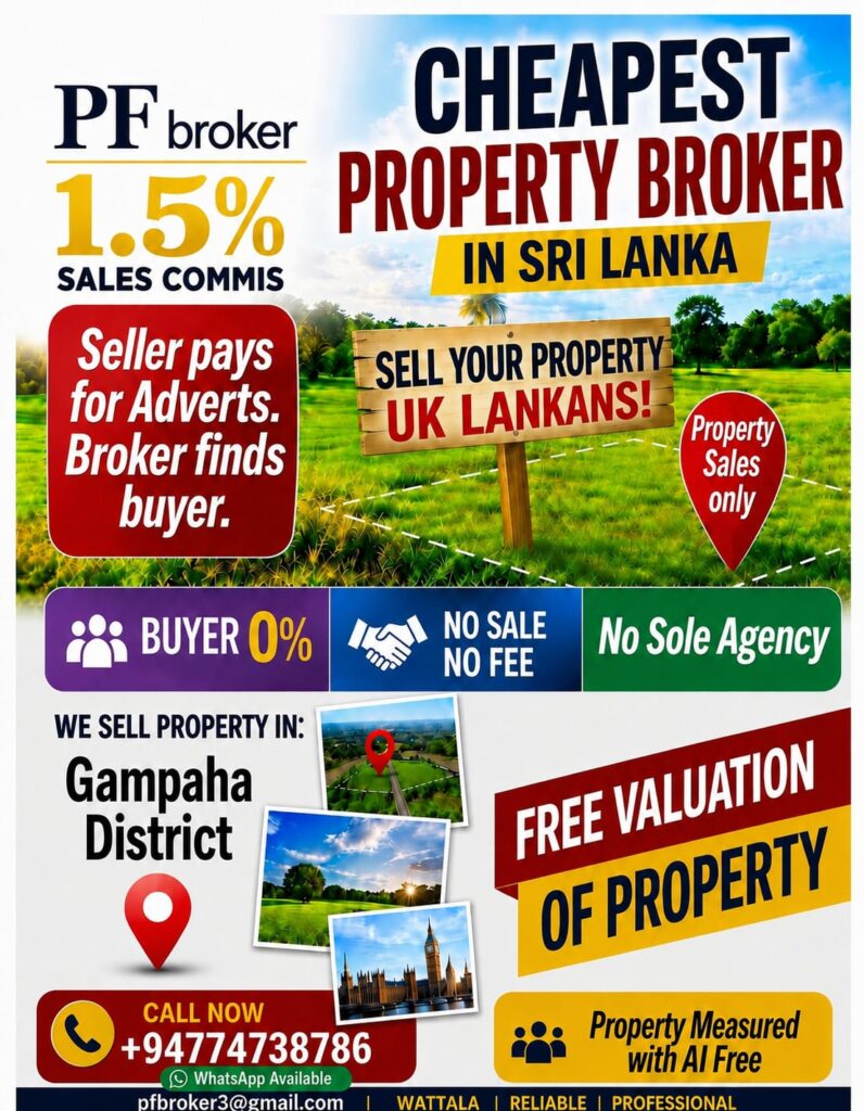 CHEAPEST LAND BROKER IN SRI LANKA