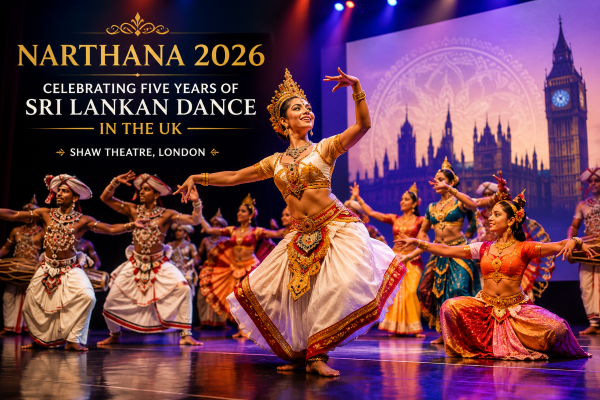 Narthana 2026 Marks Five Years of Sri Lankan Dance in the UK